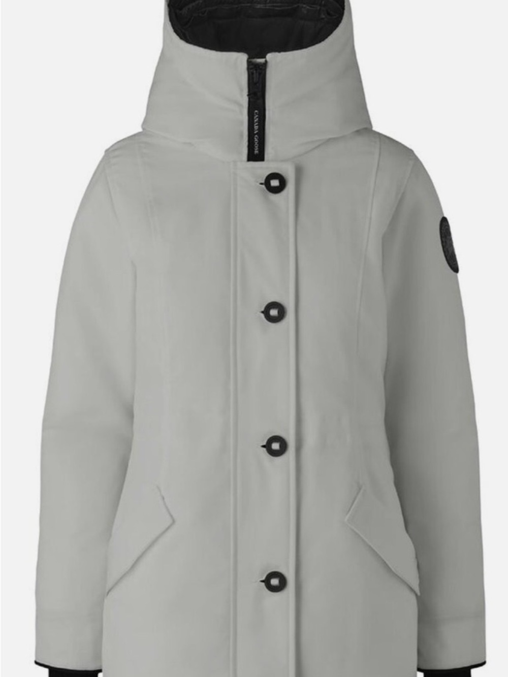BrandNew Canada Goose Rossclair Parka Black Label Slim Fit Size L color Grey